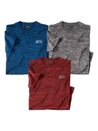 Lot de 3 Tee-Shirts Sport Lines - Atlas For Men