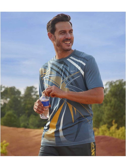 Lot de 3 Tee-Shirts Sporting   - ATLAS FOR MEN - Kiabi