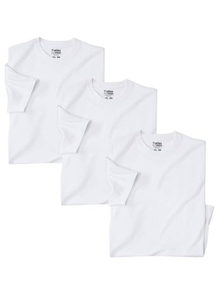 Lot de 3 Tee-Shirts Unis  - ATLAS FOR MEN
