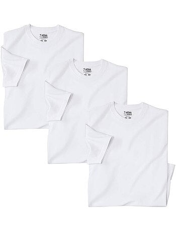 Lot de 3 tee-shirts unis - atlas for men