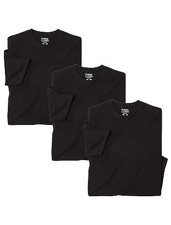 Lot de 3 Tee-Shirts Col Rond - ATLAS FOR MEN