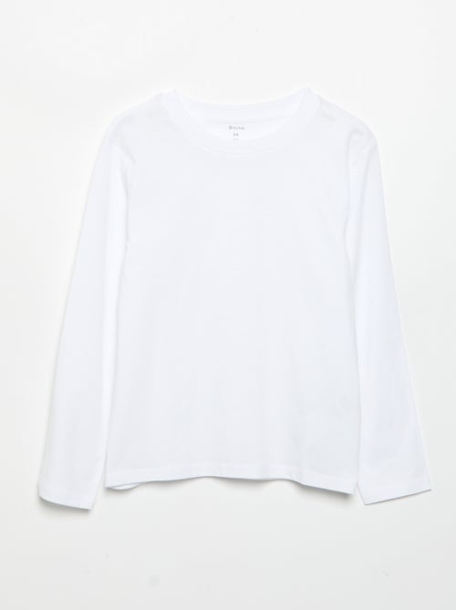 Lot de 3 tee-shirts unis - Kiabi Lot de 3 tee-shirts unis - Kiabi
