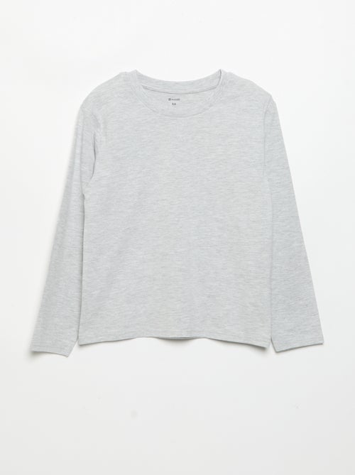 Lot de 3 tee-shirts unis - Kiabi Lot de 3 tee-shirts unis - Kiabi