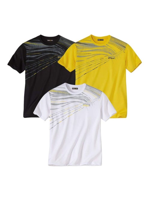 Lot de 3 Tee-Shirts XTrem Sport   - ATLAS FOR MEN - Kiabi