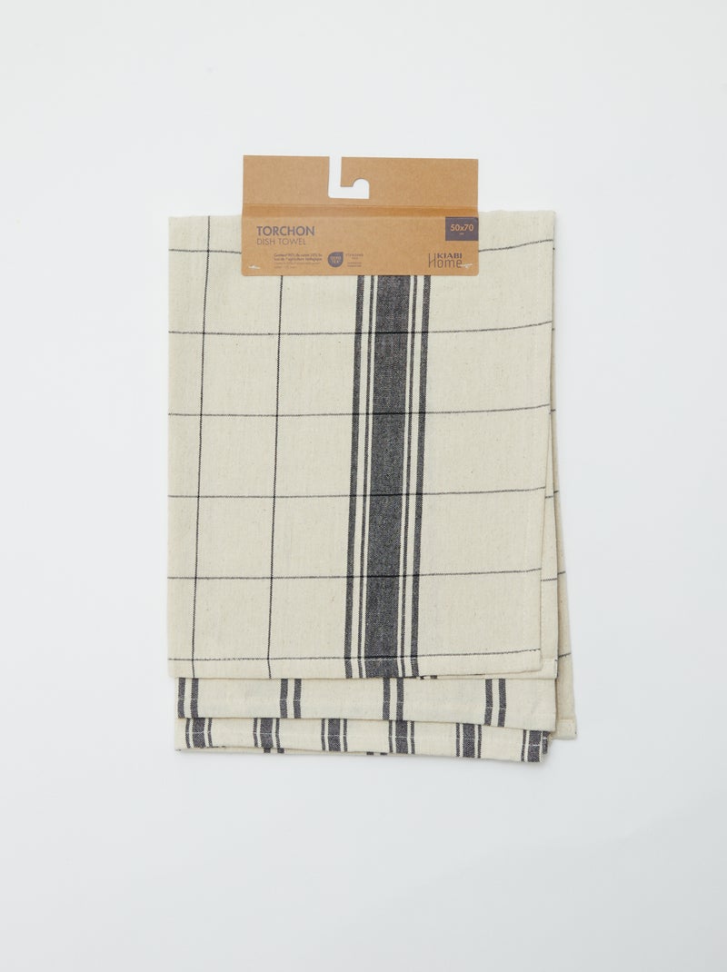 Lot de 3 torchons - Kiabi Home BEIGE - Kiabi
