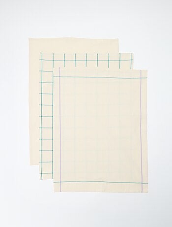 Lot de 3 torchons - Kiabi Home