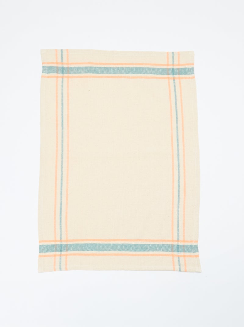 Lot de 3 torchons - Kiabi Home Bleu - Kiabi