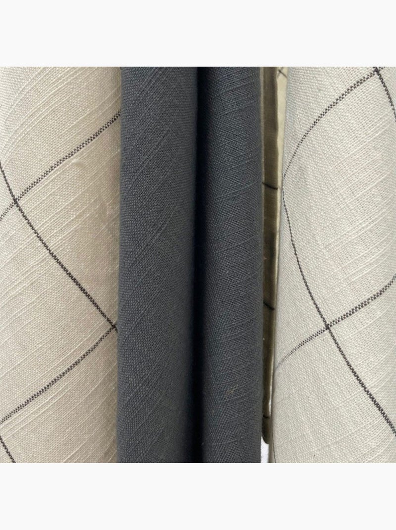 Lot de 3 torchons blanc et gris 50x70cm Blanc - Kiabi