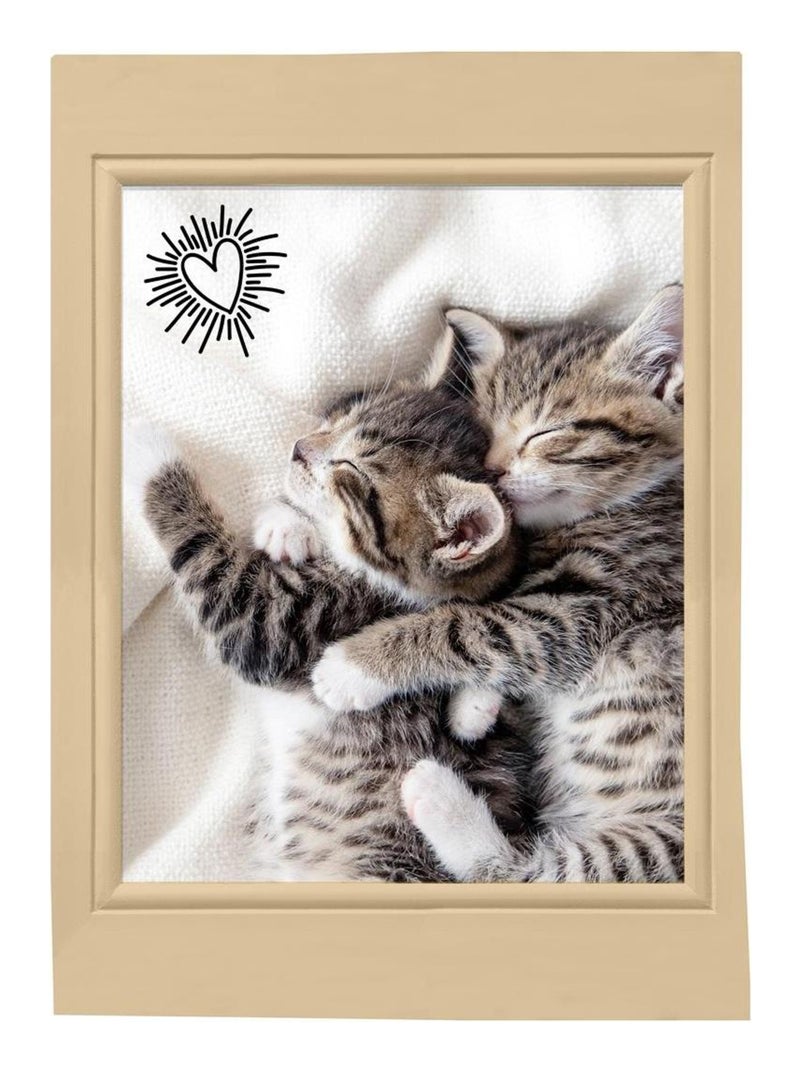 Lot de 3 Torchons Chats choupinou Beige - Kiabi