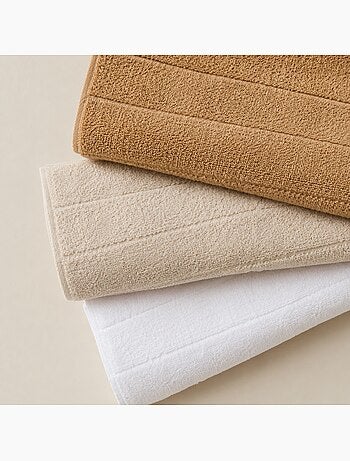 Lot de 3 torchons de cuisine 100 % coton, couleurs assorties, tissu éponge - Gamusi.