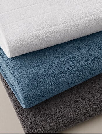 Lot de 3 torchons de cuisine 100 % coton, couleurs assorties, tissu éponge - Gamusi.