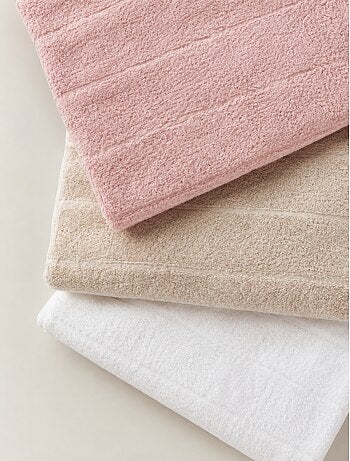 Lot de 3 torchons de cuisine 100 % coton, couleurs assorties, tissu éponge - Gamusi.