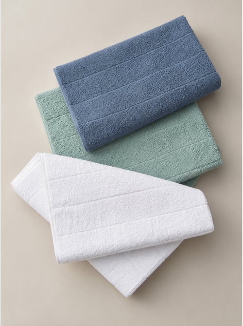 Lot de 3 torchons de cuisine 100 % coton, couleurs assorties, tissu éponge - Gamusi. - Kiabi Lot de 3 torchons de cuisine 100 % coton, couleurs assorties, tissu éponge - Gamusi. - Kiabi