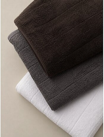 Lot de 3 torchons de cuisine 100 % coton, couleurs assorties, tissu éponge - Gamusi.