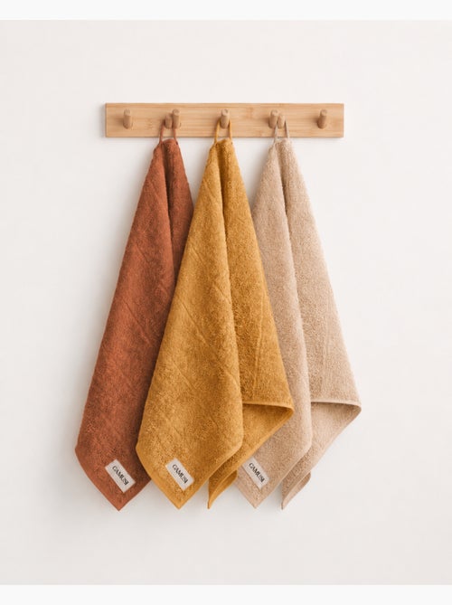 Lot de 3 torchons de cuisine 100 % coton, couleurs assorties, tissu éponge - Gamusi. - Kiabi Lot de 3 torchons de cuisine 100 % coton, couleurs assorties, tissu éponge - Gamusi. - Kiabi