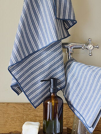 Lot de 3 torchons de cuisine coton LILI