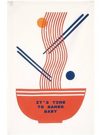 Lot de 3 torchons en coton nippon line