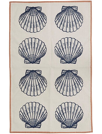 Lot de 3 torchons en coton OCEANIA