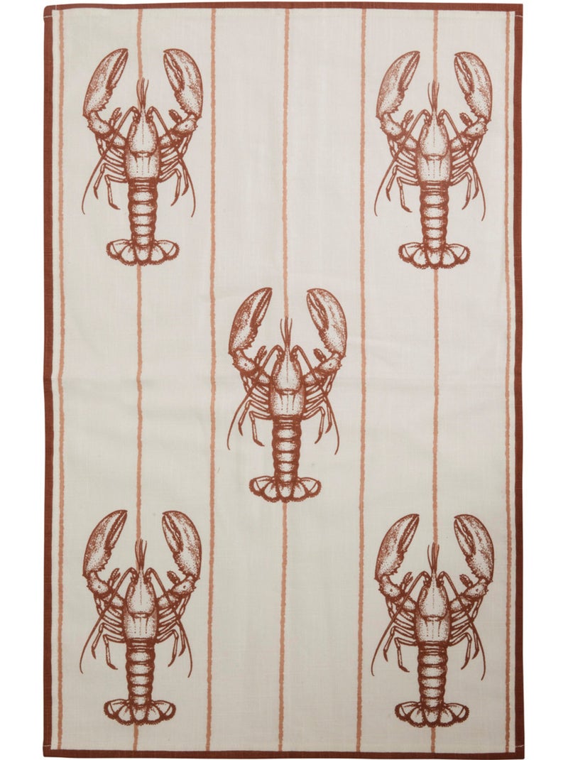 Lot de 3 torchons en coton OCEANIA Blanc - Kiabi
