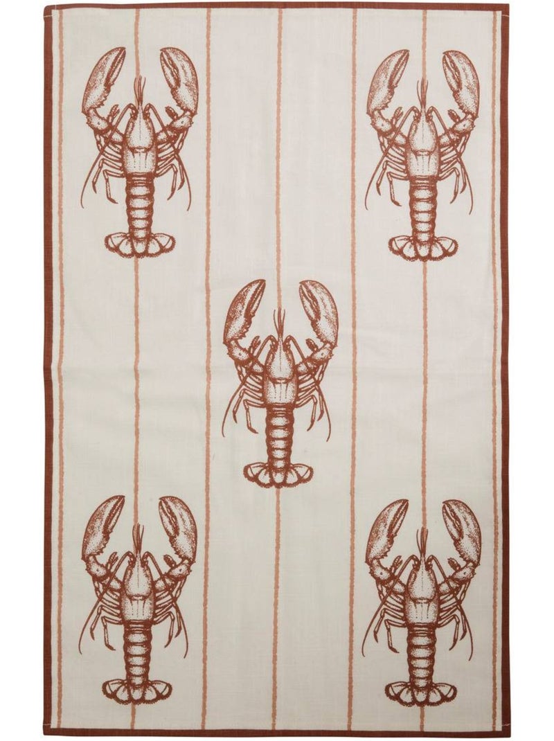 Lot de 3 torchons en coton oceania Blanc - Kiabi