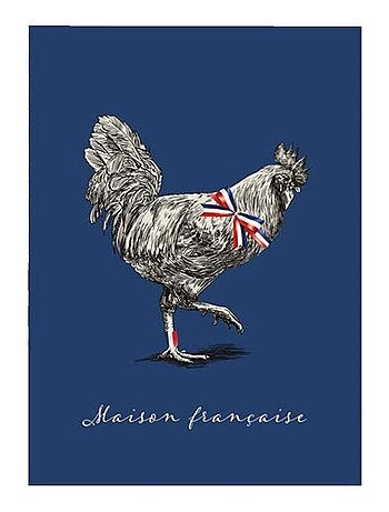 Lot de 3 torchons en coton sergé