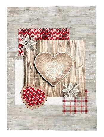 Lot de 3 torchons en coton sergé