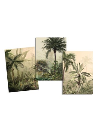 Lot de 3 torchons en coton sergé
