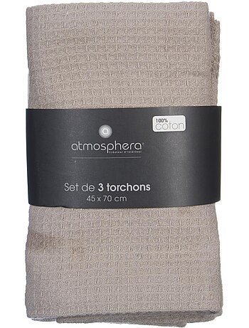 Lot de 3 torchons TRADITION