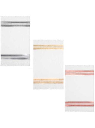 Lot de 3 torchons en gaze de coton, BISE
