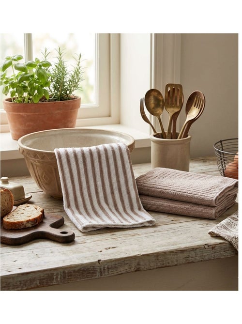 Lot de 3 Torchons en microfibre Cuistot - Kiabi