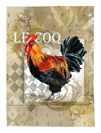 Lot de 3 Torchons Le Coq