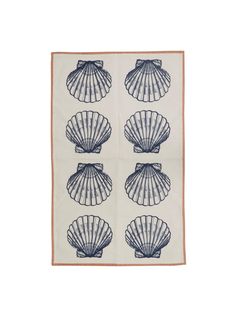 Lot de 3 torchons océan en coton Beige clair - Kiabi