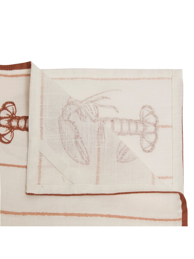 Lot de 3 torchons océan en coton Beige clair - Kiabi