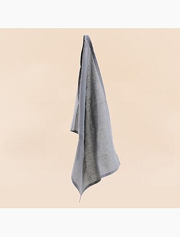 Lot de 3 torchons rouge, beige, blanc