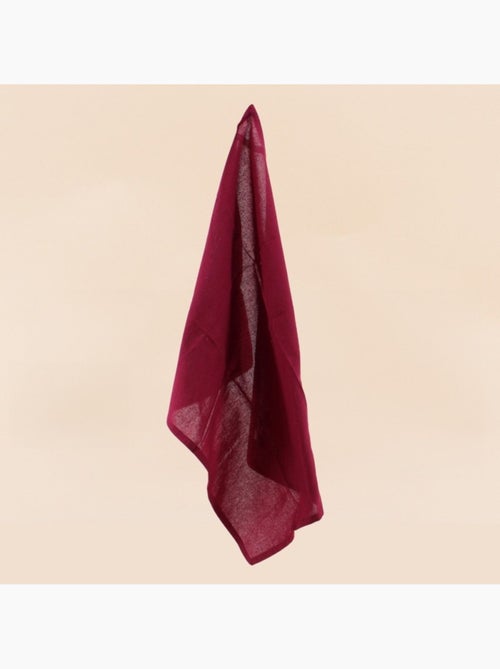 Lot de 3 torchons rouge, beige, blanc - Kiabi