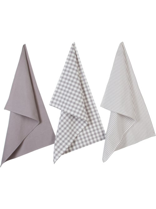 Lot de 3 torchons TRADITION - Kiabi