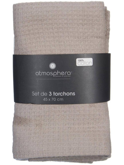 Lot de 3 torchons TRADITION - Kiabi