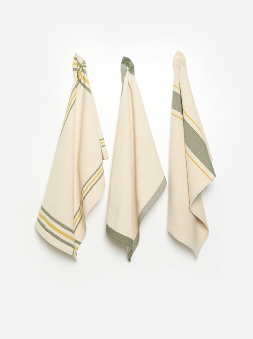 Lot de 3 torchons - Kiabi