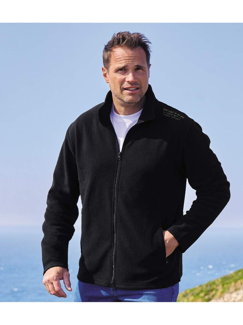 Lot de 3 Vestes Micropolaires  - ATLAS FOR MEN Gris Bordeaux Noir - Kiabi