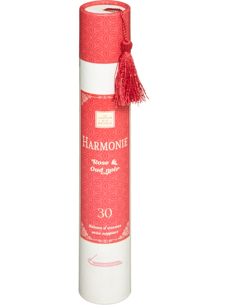 Lot de 30 bâtons d'encens avec support DOLI Jaune - Kiabi