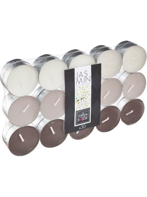 Lot de 30 bougies parfumées chauffe-plat NINA - Kiabi