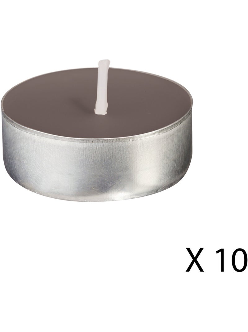 Lot de 30 bougies parfumées chauffe-plat NINA Jaune - Kiabi