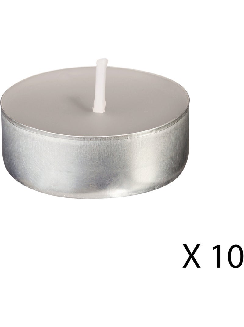 Lot de 30 bougies parfumées chauffe-plat NINA Jaune - Kiabi