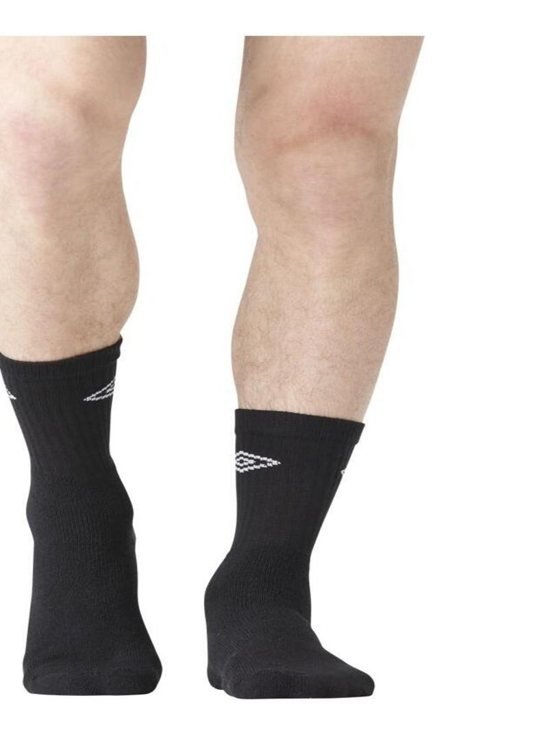 Lot de 30 Paires de Chaussettes Tennis homme Noir Umbro Noir - Kiabi