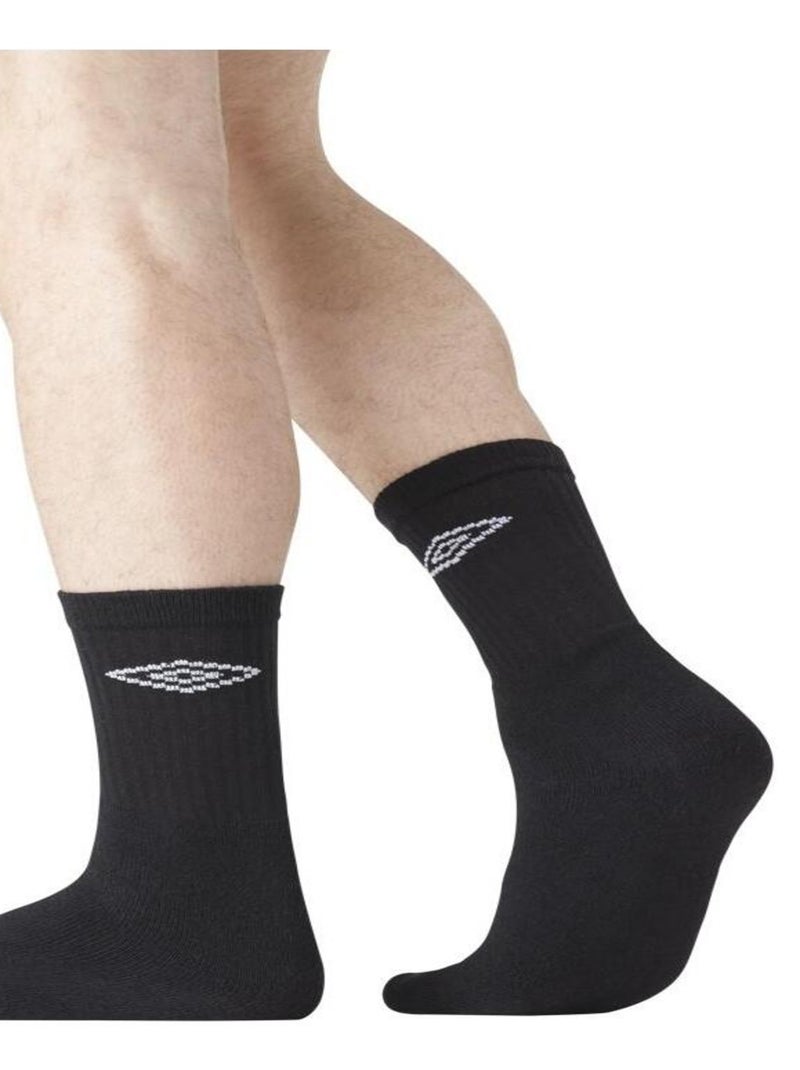 Lot de 30 Paires de Chaussettes Tennis homme Noir Umbro Noir - Kiabi