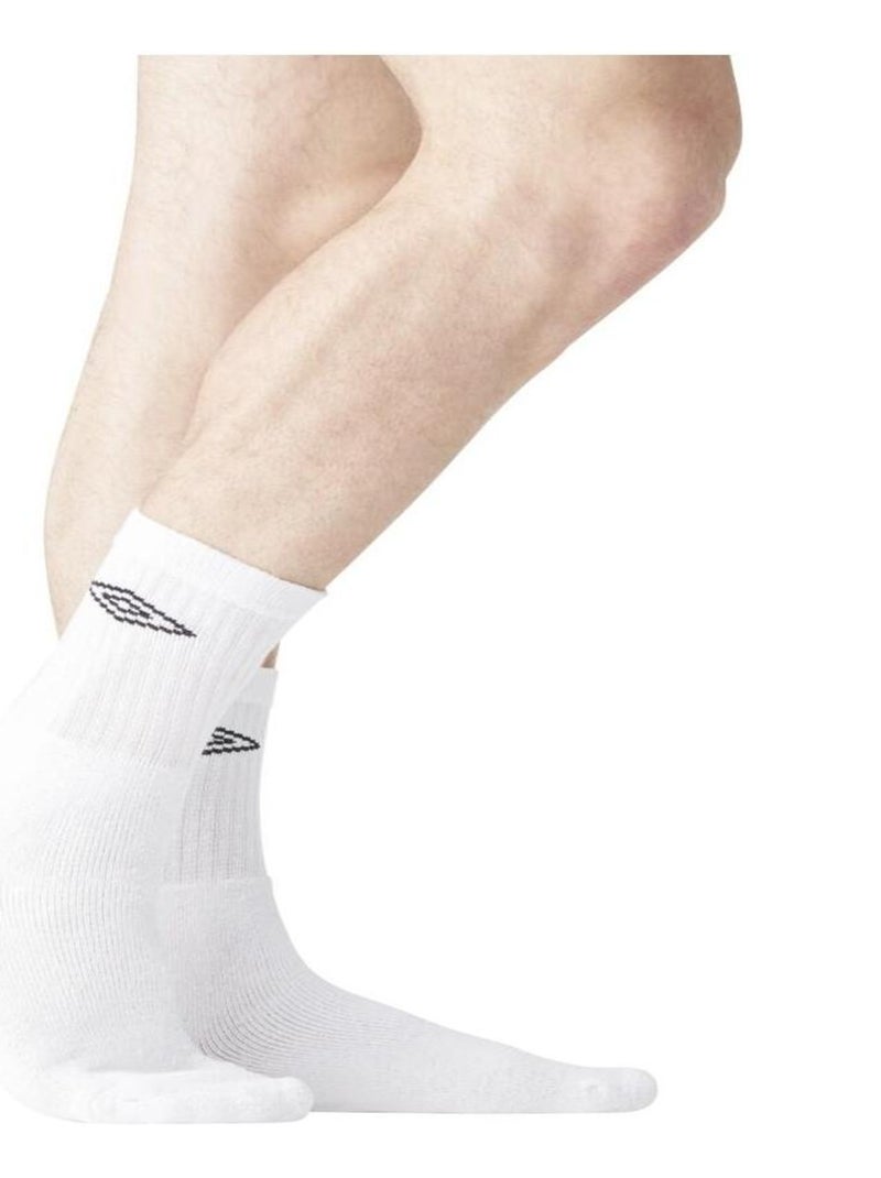 Lot de 30 Paires de Chaussettes Tennis homme Umbro Blanc - Kiabi