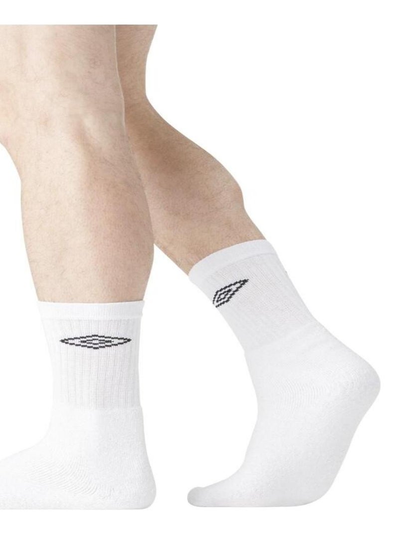 Lot de 30 Paires de Chaussettes Tennis homme Umbro Blanc - Kiabi