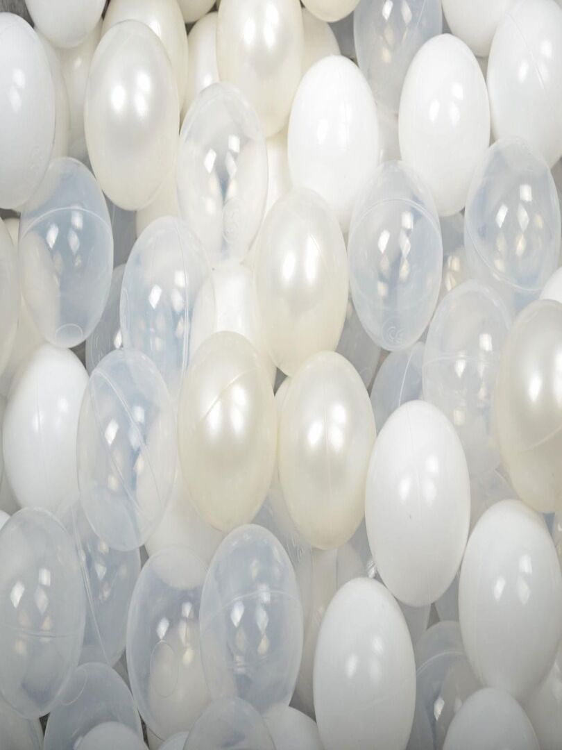 Lot De 5 Boules Transparentes En Plastique - 12cm De Diamètre Pour Déco Et Artisanat