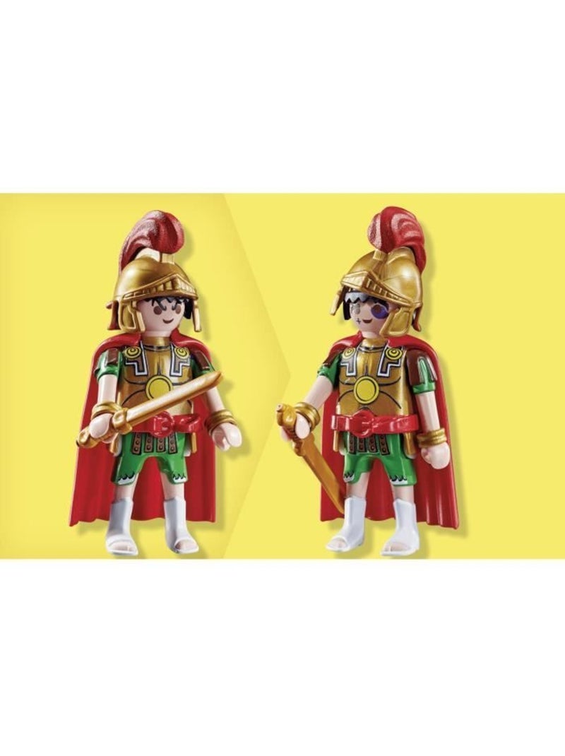 Lot de 31 figurines - Char romain et chevaux - PLAYMOBIL Astérix N/A - Kiabi
