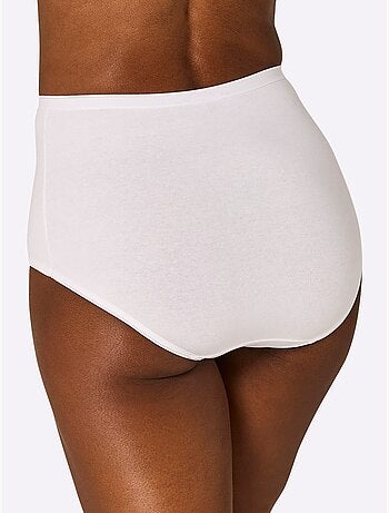 Lot de 4 - Culotte Taille Haute Jersey Fin - Taille Standard - Witt